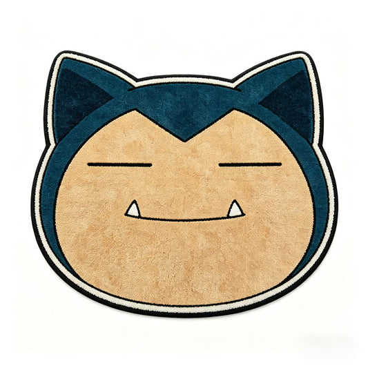Snorlax Rug - Cute face