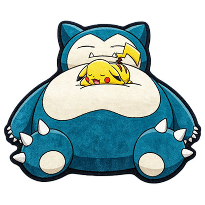 Snorlax and Pikachu Rug - Cozy