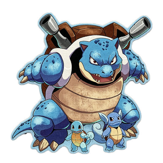 Squirtle Evolution Rug