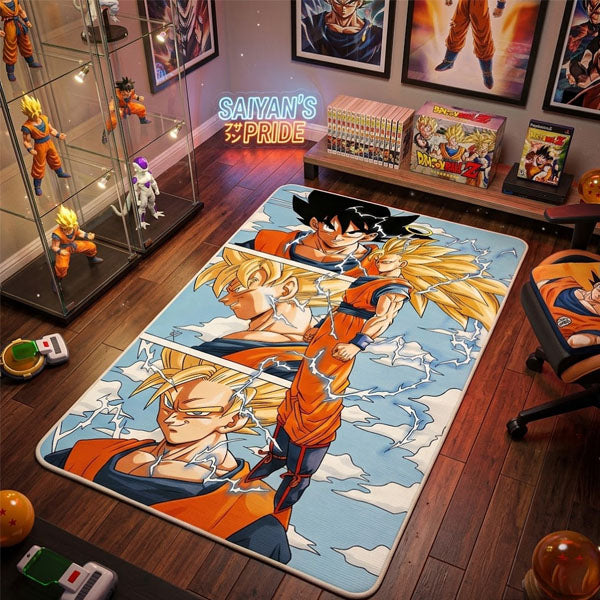 Super Saiyan Goku Rug