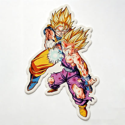The Bond of Goku and His Son Rug