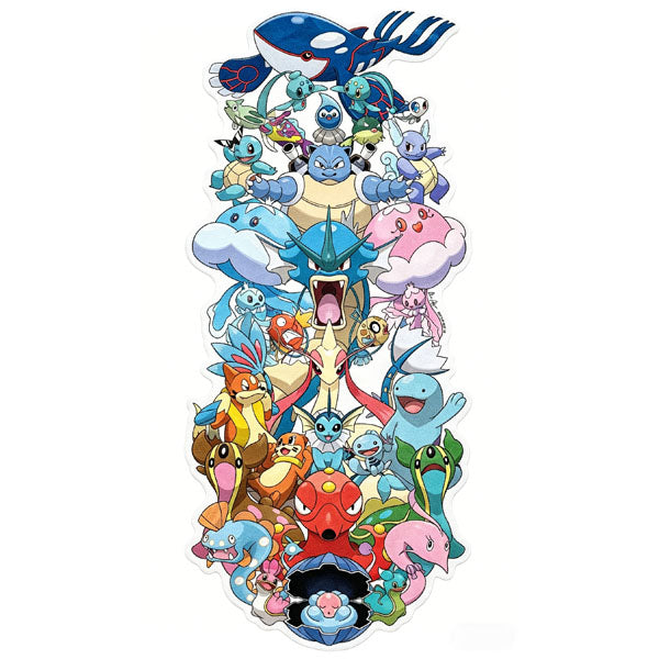 Water-Type Pokémon Anime Rug