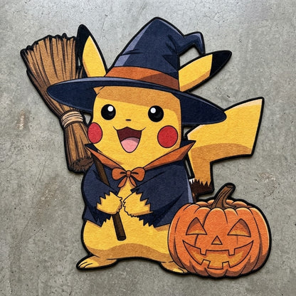 Witch Pikachu Shaped Rug