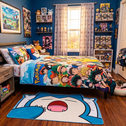 Yawning Snorlax Rug