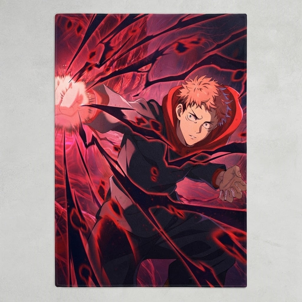 Yuji Itadori Battle Rug