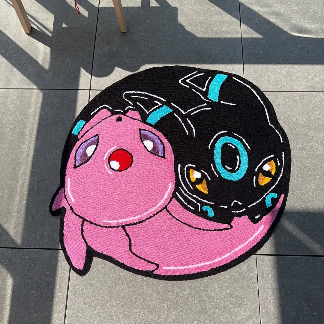 Mew & Meltan Rug
