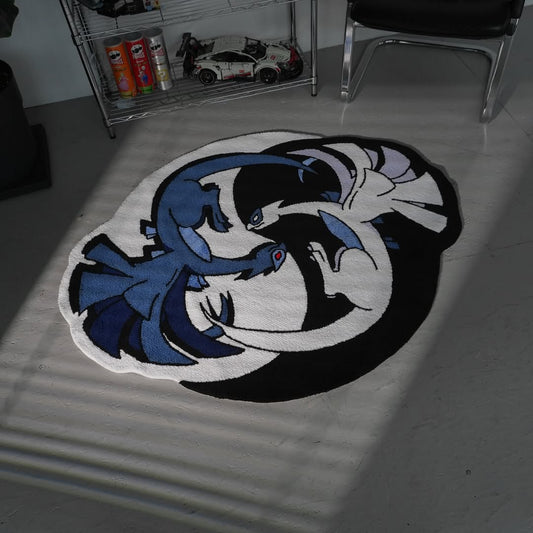 Reshiram & Zekrom Rug