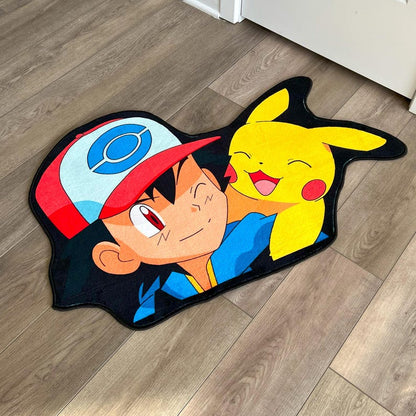 Ash and Pikachu Pokémon Rug