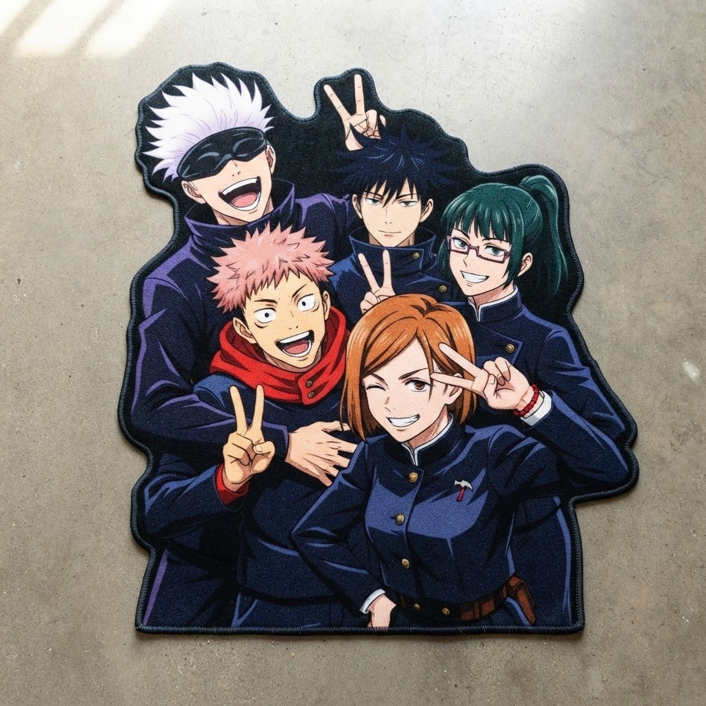 Jujutsu Kaisen Group Rug