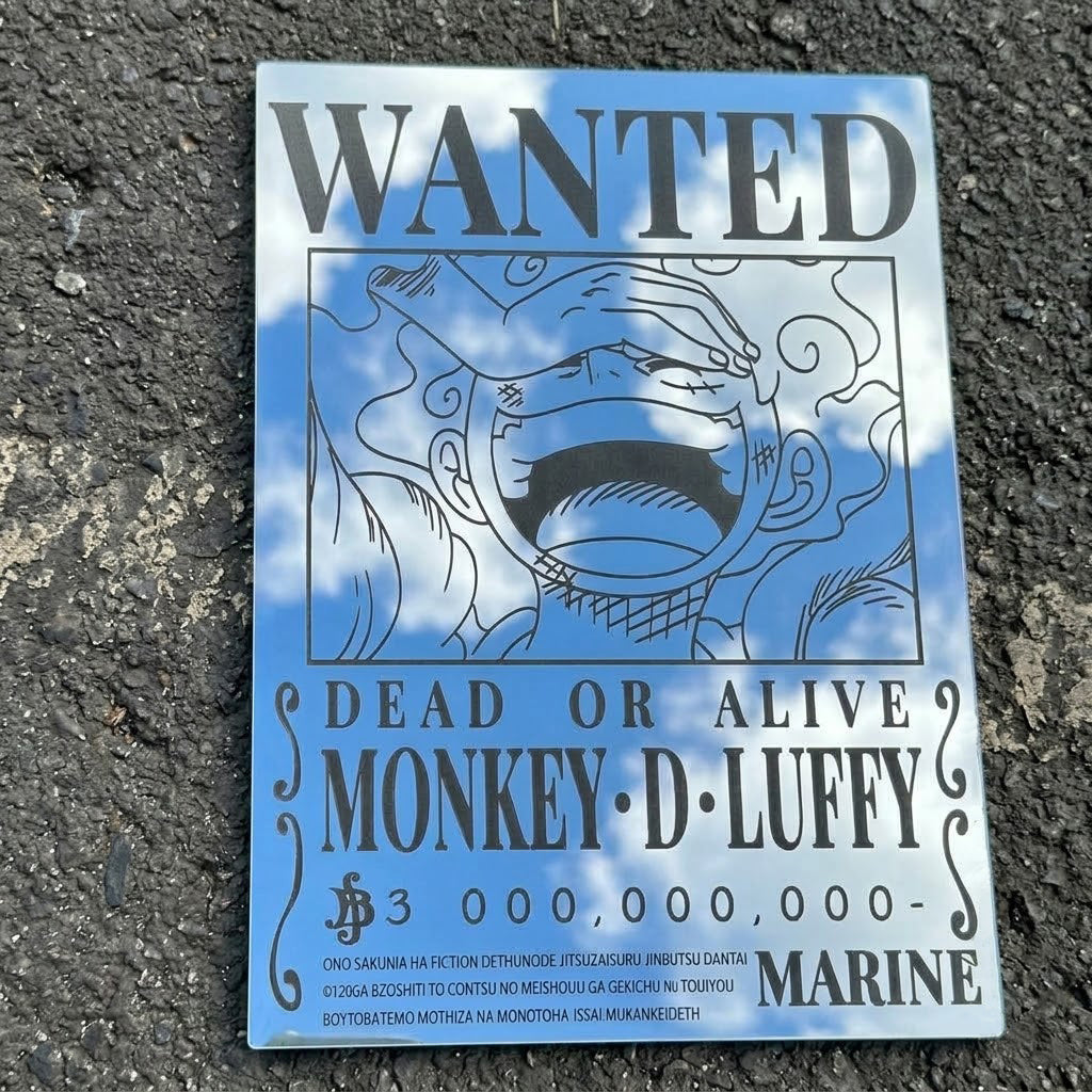 Wanted Luffy Mirrors
