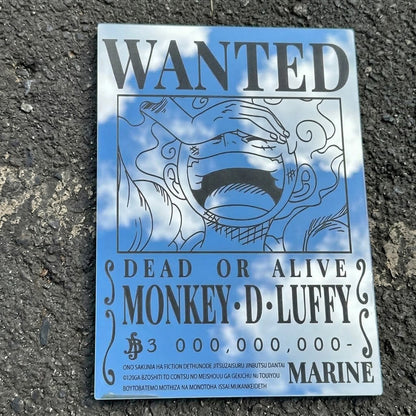 Wanted Luffy Mirrors