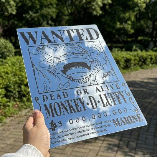 Wanted Luffy Mirrors